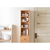 佐藤産業 DOLLY（ドリー） ミラー付収納ラック 幅300×奥行400×高さ1700mm ナチュラル DO170-30MR DNA 1台（直送品）