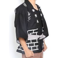 服部 お祭はっぴ レンガ柄 大人用 Mサイズ hang-a-M 1着