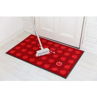 山崎産業 ホップマット リンゴがいっぱい #6 レッド 6635000006Y8R 1箱（1枚入）（直送品）