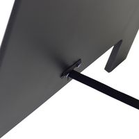 KMA A型ブラックボード ハンド式 78S 黒 K-BB-078S（直送品）