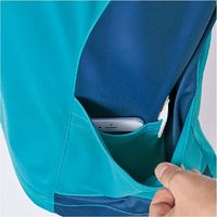 住商モンブラン スクラブ レディス 半袖 バーガンディ×ワイン CHM355-88 1枚　スクラブ（直送品）