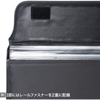 サンワサプライ 防水PCインナーケース 13.3インチワイド対応 防水規格IPX6 IN-WP13BK 1個