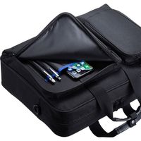 サンワサプライ 3WAYビジネスバッグ パソコンバッグ 13.3インチワイド対応 シングルタイプ BAG-3WAYT2BK 1個