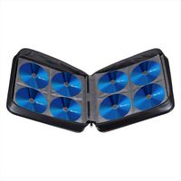 サンワサプライ ブルーレイディスク対応セミハードケース 320枚収納 ブラック FCD-WLBD320BK（直送品）