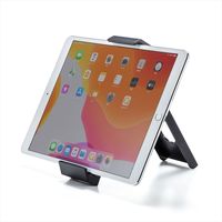 サンワサプライ タブレット三脚取り付けホルダー タブレットスタンド 動画撮影用 PDA-TABH9BK（直送品）