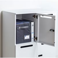 サンワサプライ テレワークアンダーBOX グレー BAG-TW4GY 1個（直送品）