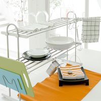 田窪工業所 キッチン収納棚 伸縮置棚 2段 52~91cm お買得セット PP2-90LK 1セット(7点入)