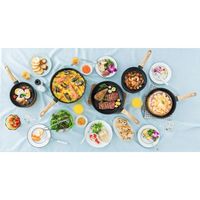 アイリスオーヤマ スキレットコートパン IH用 SKL-28IH(520909) 1個