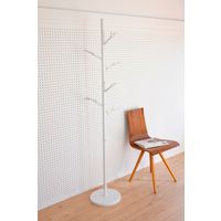 山善 YAMAZEN ツリーポールハンガー 幅300×奥行300×高さ1760mm サンドホワイト RTP-176(SWH) 1台（直送品）