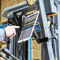 サンワサプライ 支柱取り付け用タブレットホルダー 2関節 CAR-SPHLD3 1個（直送品）