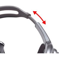 サンワサプライ ワイヤレスガイド用ヘッドセット 親機用 MM-WGS1T用 MM-WGS1T-HS2 1個（直送品）