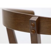 【軒先渡し】ヤマソロ ロージー ダイニングチェア ブラック 83-827 1セット(2脚入)（直送品）