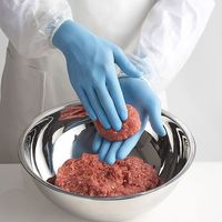 【使いきりニトリル手袋】 ショーワグローブ ニトリスト・タフ 粉なし No.883 NO883-SS ブルー 1箱（100枚入）