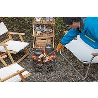 キャプテンスタッグ ヘキサ ステンレス カマドグリル（直送品）