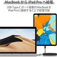 タイプCケーブル (USB-C to C) PD対応 60W 耐久 1m ブラック MPA-CCPS10PNBK エレコム 1本