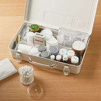 無印良品 スチール工具箱3 約幅38.5×奥行22.5×高さ9.5cm 良品計画