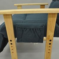 エイ・アイ・エス リラックス高座椅子 フット付き ブルー RXTZ-500 BL 1脚（直送品）