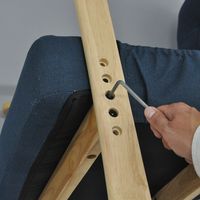 エイ・アイ・エス リラックス高座椅子 ブルー SPTZ-600 BL 1脚（直送品）