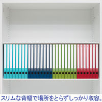 コクヨ リングファイル ＜NEOS＞ A4タテ 220枚とじ カーマインレッド 1セット(10冊) フ-430NR