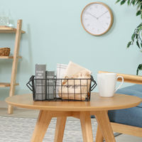 不二貿易 スタッキングワイヤーバスケット BK 26x18x10 26683 1個