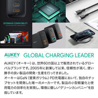 USBハブ （USB HUB） Type-A対応/Type-A×4ポート/Unity Slim series CB-H36-GY AUKEY