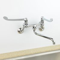 カクダイ ガオナ レバーハンドル 150ミリ 感染対策 GA-HG013 1個