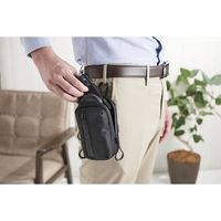 エレコム デジカメケース/GRAPH GEAR/コンパクトデジタルカメラケース/1気室/Mサイズ/ブラック DGB-CP01MBK 1個（直送品）