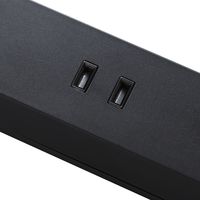 延長コード 電源タップ コンセント 3m 2ピン 7個口 雷ガード ほこりシャッター 黒 ECT-0530BK エレコム 1個