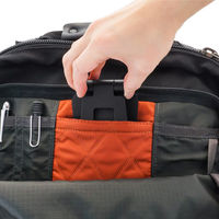 スマホスタンド 折りたたみ小型/～5インチまで対応/mini DOUBLE SWING/ブラック AS-MWBM-BK 1個 アーキサイト