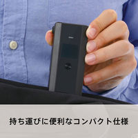 キングジム アルコールチェッカー TH-BAC10-BK 1台 アルコール検知器協議会認定品  オリジナル（わけあり品）