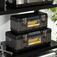 JEJアステージガンメタツールボックス TK-390G1個