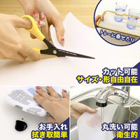 NEW 抗菌 調理台シリコンマット L 60×80cm 厚さ1.5mm 調理台保護・吸音・耐熱・滑り止め 1個 レック