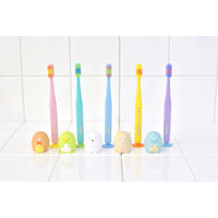 すみっコぐらし ハブラシ マスコット付き吸盤歯ブラシ とかげ 1本 ユーカンパニー 歯ブラシ（子供用）