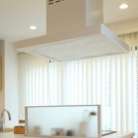 フィルたん パッと貼るだけ レンジフードフィルター オープンキッチン対応 厚手 整流版付き専用 1枚入 1個 東洋アルミエコープロダクツ