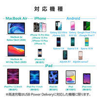 USB充電器 タイプC PD 65W USB-C×1 小型 パソコン充電 ブラック MPA-ACCP8565BK エレコム 1個