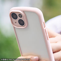 iPhone15Pro/15ProMax カメラフィルム ガラス ピンク PM-A23CFLLP5PN エレコム 1個（直送品）