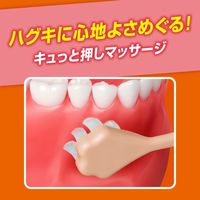 ピュオーラ PureOra36500 歯ブラシ 7点押し強力毛 ハグキキュッと押しマッサージ ハブラシ やわらかめ 1本 花王