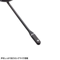 サンワサプライ Bluetooth骨伝導ヘッドセット MM-BTSH69BK 1個（直送品）