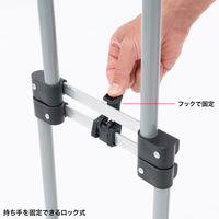 サンワサプライ 折りたたみキャリー(2輪台車) CART-FA5GY 1個