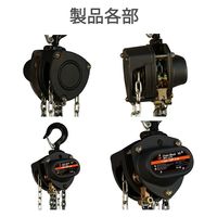 ベスト・アンサー チェーンブロック VD 1トン lh-vd100-10p 1セット(10台入)（直送品）