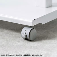 サンワサプライ プロジェクター台 ガス圧昇降 幅550×奥行400×高さ680～1050mm PR-18 1台（直送品）