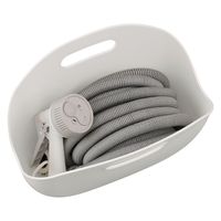 【散水用品】アイリスオーヤマ 伸縮ホースポータブルセット 15m ホワイト SHP-15 1セット