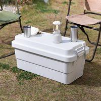 無印良品 再生ポリプロピレン入り 頑丈収納ボックス 特大 約幅78×奥行39×高さ37cm 約70L 良品計画