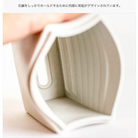 サラサドットコム b2c ランドリーソープケース 石鹸ケース ホワイト cjb0041 wh 1個