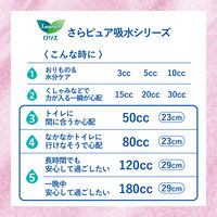 花王 ロリエさらピュア吸水超安心パッド 50cc 1セット（18枚入×5パック）