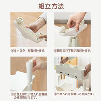 ベスト・アンサー 収納ワゴンブルー life-135-bl 1台