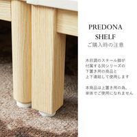 PREDONA(プレドナ)スチール パーソナルロッカー2人用(シリンダー錠)上置き用  幅800×奥行400×高さ780mm モカブラウン 1台