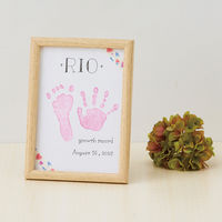 シャチハタ ぺたっち ベビー用 あか 手形・足形スタンプ HTP-A/H-R 1個