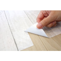 明和グラビア トイレ模様替え TBKT-01 90cmx170cm 木目 ホワイト 1本