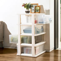 天馬 ストッカーワイド組立式3段 110014712 1台